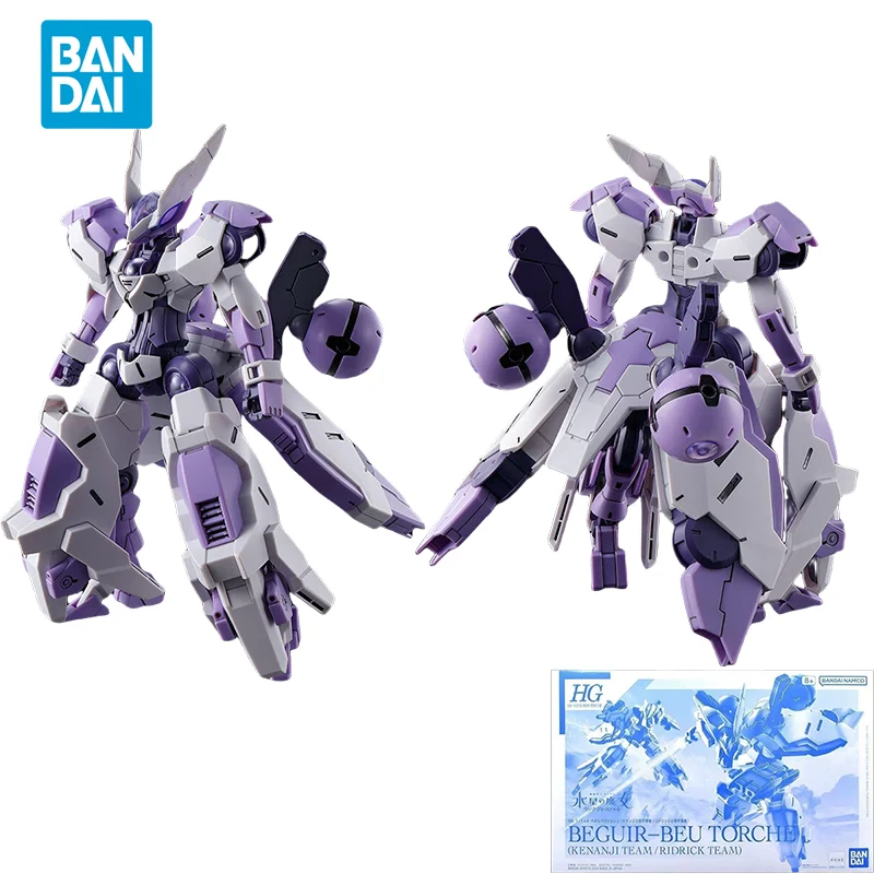 Spot Direct Bandai Original Anime GUNDAM Model HG BEGUIR-BEU TORCHE KENANJI TEAM/RIDRICK TEAM Action Figure PB Toys for Kids