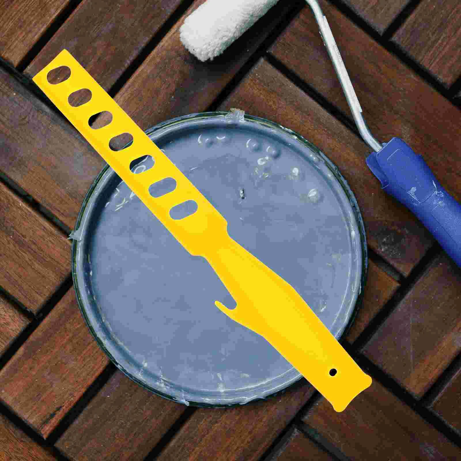 Paint Stirring Stick Manual Paint Mixing Rod for Household Projects Reusable Plastic Tool Fine Even Mixing Various