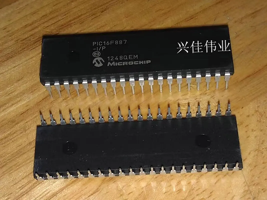 PIC16F887-I/P DIP40 رقاقة أصلية أصلية