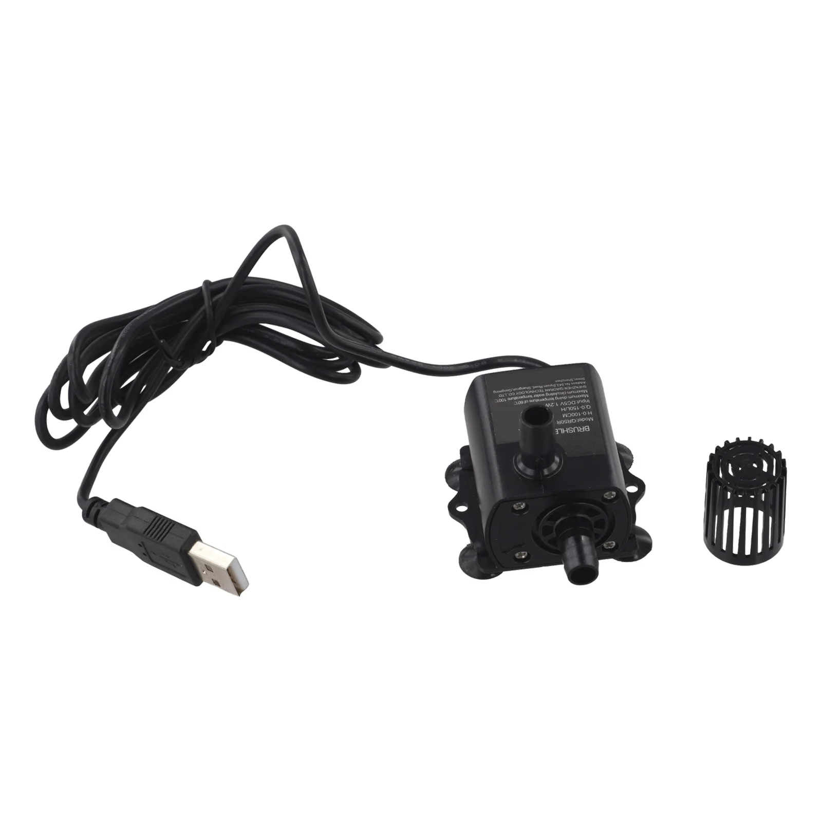 Home Aquaristics Brushless Water Pump Quiet Water Pump Water Outlet Diameter 8.5mm Detachable Filter Maximum Head 100cm