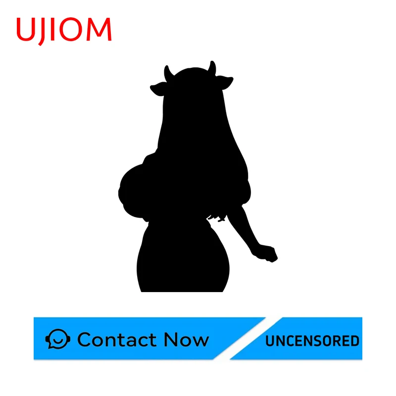 UJIOM Nagatoro San Cow Suit Wall Sticker Premium Creative Design Occlusion Scratch Vinly Decal Suitable For Living Room Decor
