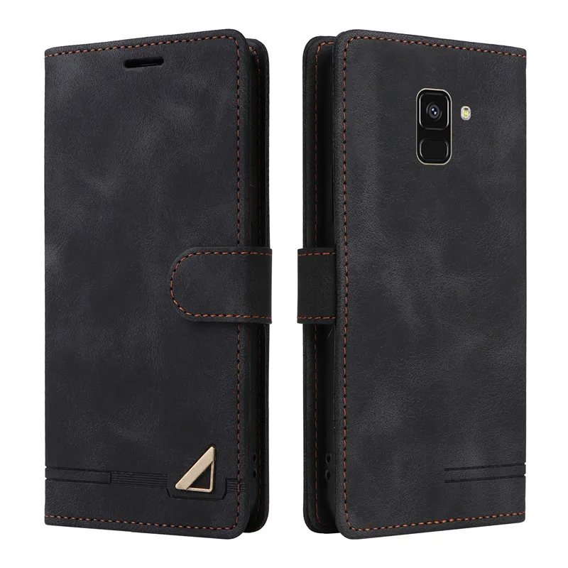 Leather Wallet Bag Phone Case for Samsung Galaxy J6 Etui Luxury Flip Cover For Samsung J6 2018 SM-J600 J 6 5.6