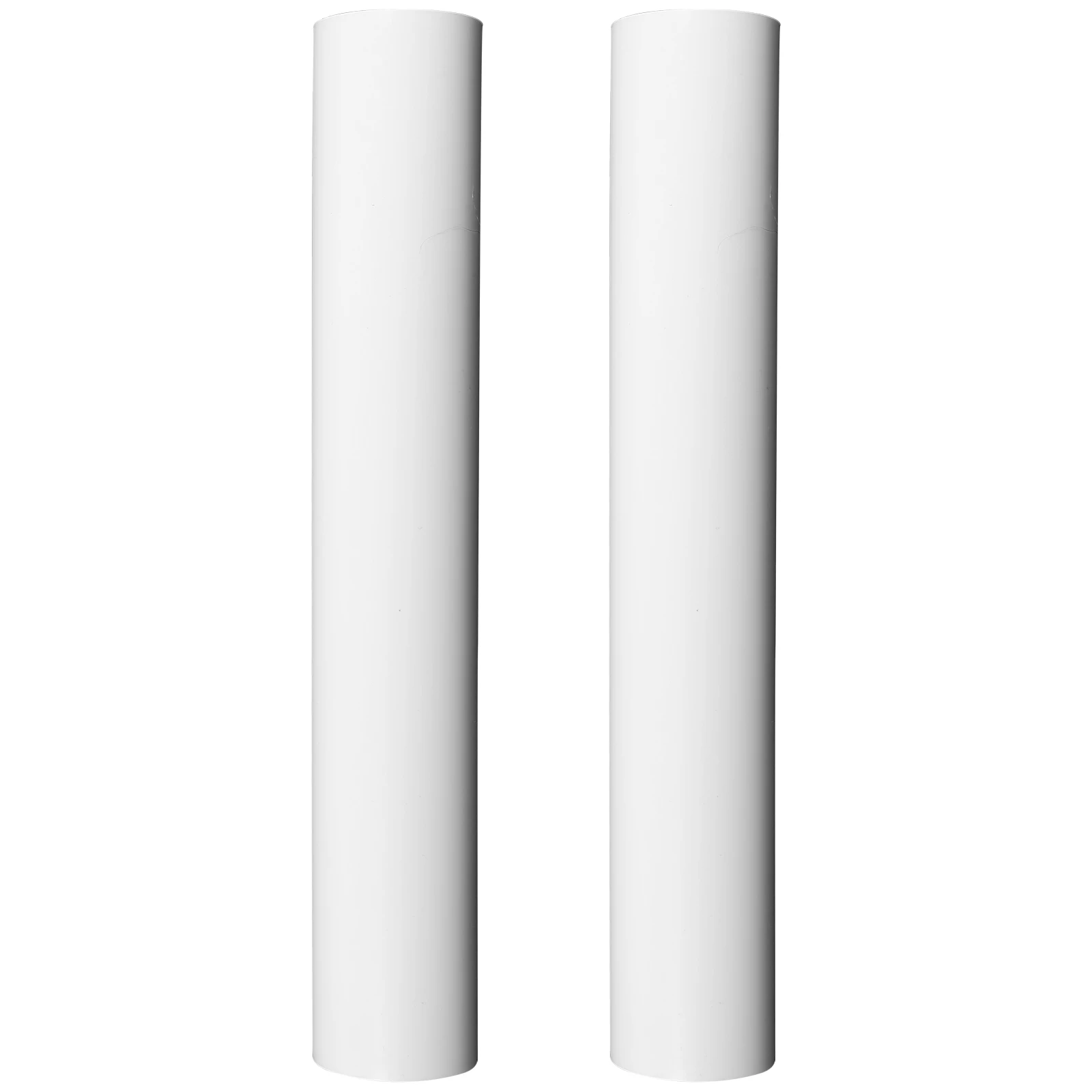 

2pcs Poster Tubes 31cmx5cm PP Material File Archive Cylinder Mailing Transport Reusable Storage Tube Artwork Protection