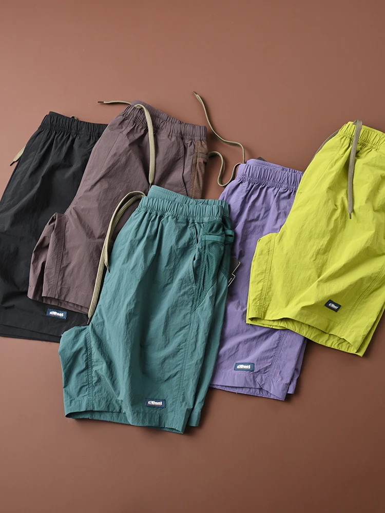 

Outdoor ex Hiking Nylon Woven Qui Dry Breathable Moisture ng Loose Fit Five Inch orts Running orts