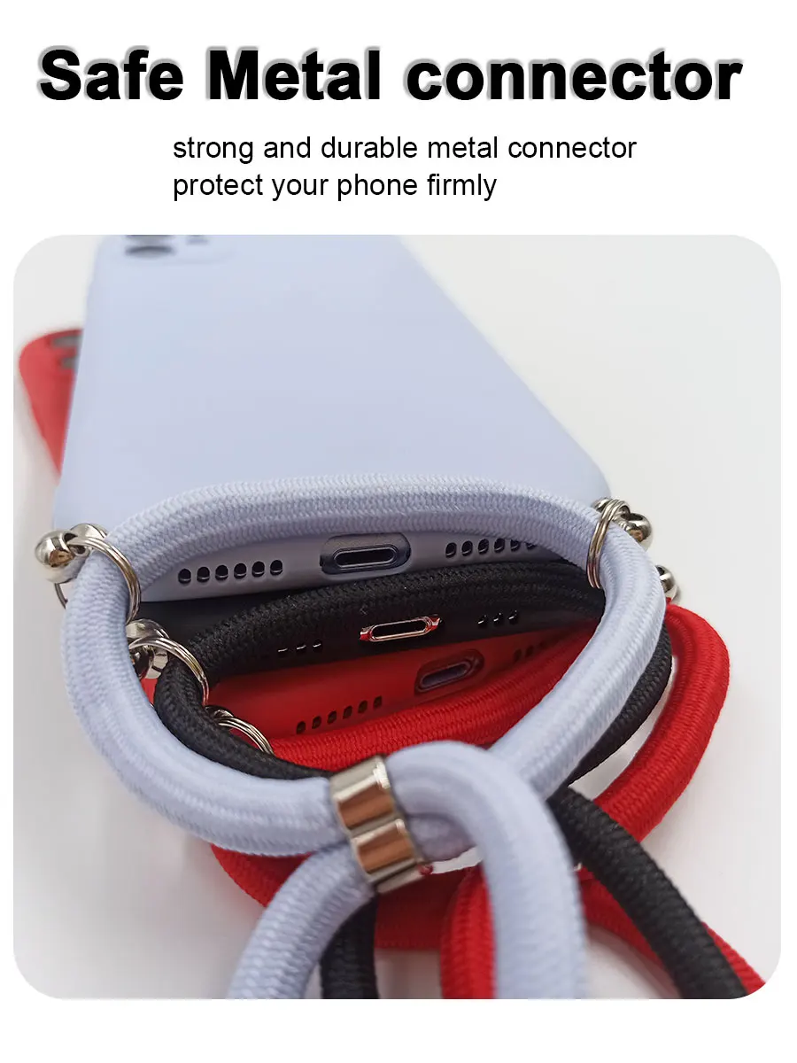 Custodia con tracolla a tracolla con gufo carino per iPhone 15 13 14 12 11 Pro Max Mini XS XR X 6 6s 8 7 Plus Custodia in silicone opaco
