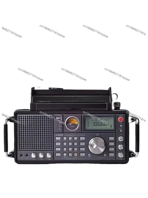 FM Stereo two-channel output high-end home radio TECSUN S-2000 full band ssb single sideband aviation band 99%