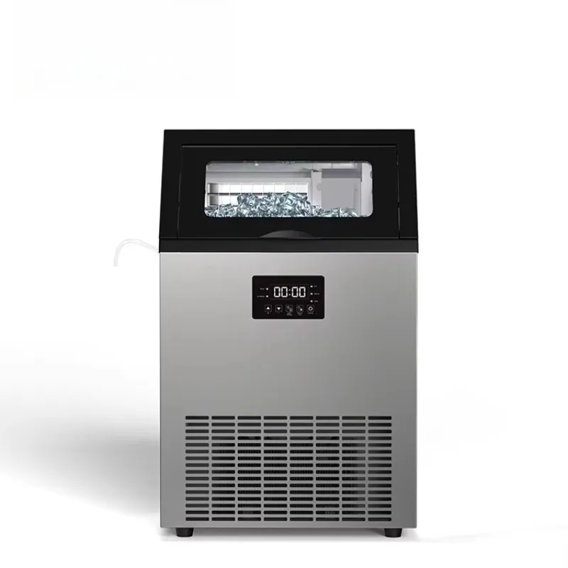 

Commercial Ice Maker 55kg 70kg 100kg Cube Ice Machine For Milk Tea Shop Bar Restaurant