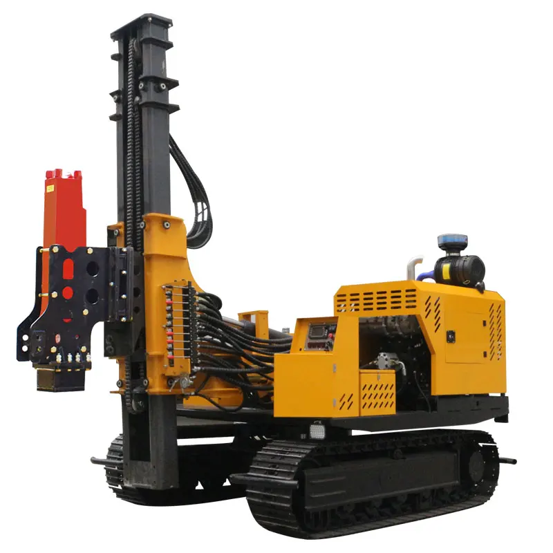 ขาย Pile Driver Solar Station Construction Pile Foundation Screw Piling Hamming Machine