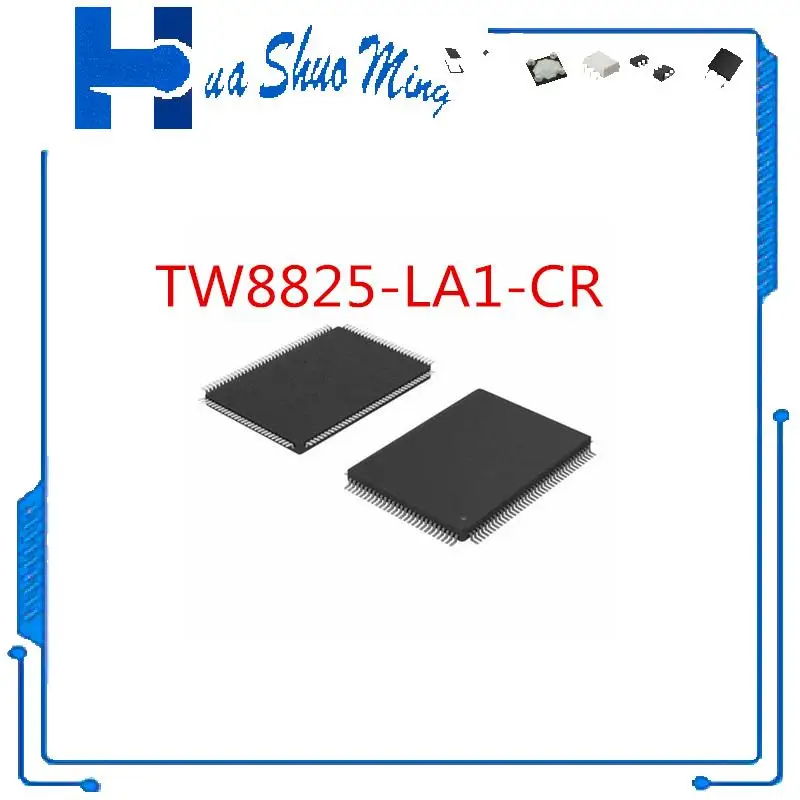 1PCS/LOT   TW8825-LA1-CR   TW8825    LQFP128