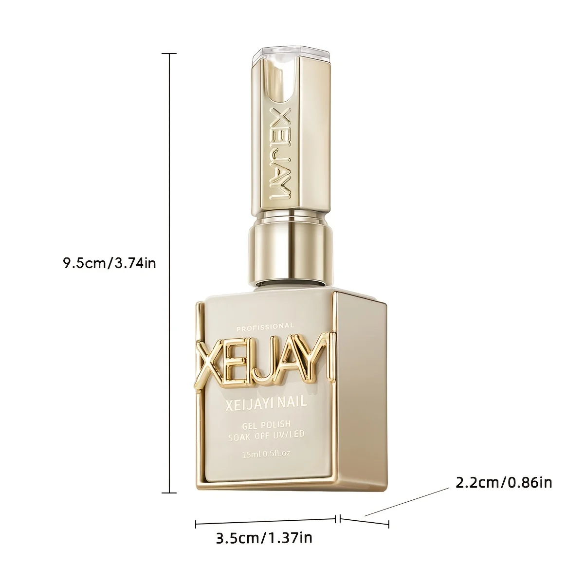 XEIJAYI 1pc 15ML ブルーアイマニキュア半永久ネイルソーク UV LED ネイルサロン DIY