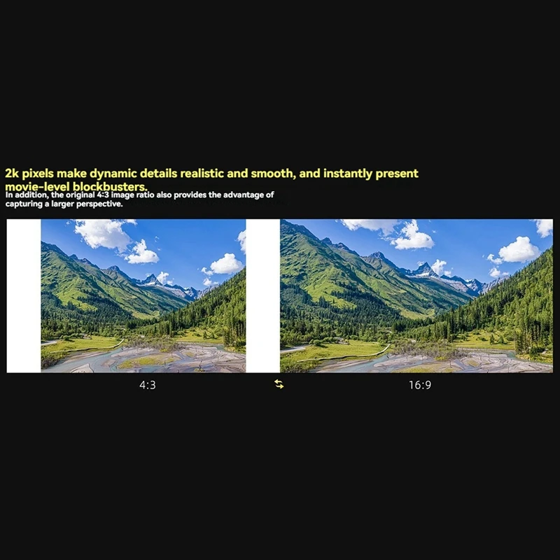 لمجموعة كاميرا Walksnail Avatar HD 2K VTX تدعم التدفق الدوران لطائرة FPV Drone-WMAN