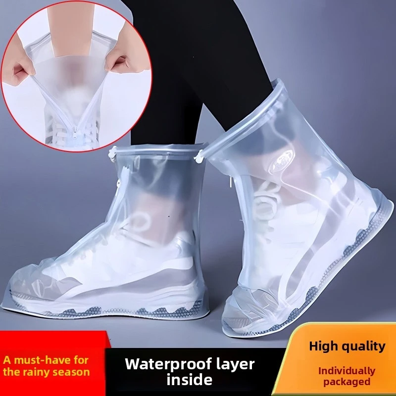 PVC Rain Shoe Covers, Waterproof Slip-Resistant Thickened Durable for Adults & Kids Outdoor Travel, Wholesale FMCG.