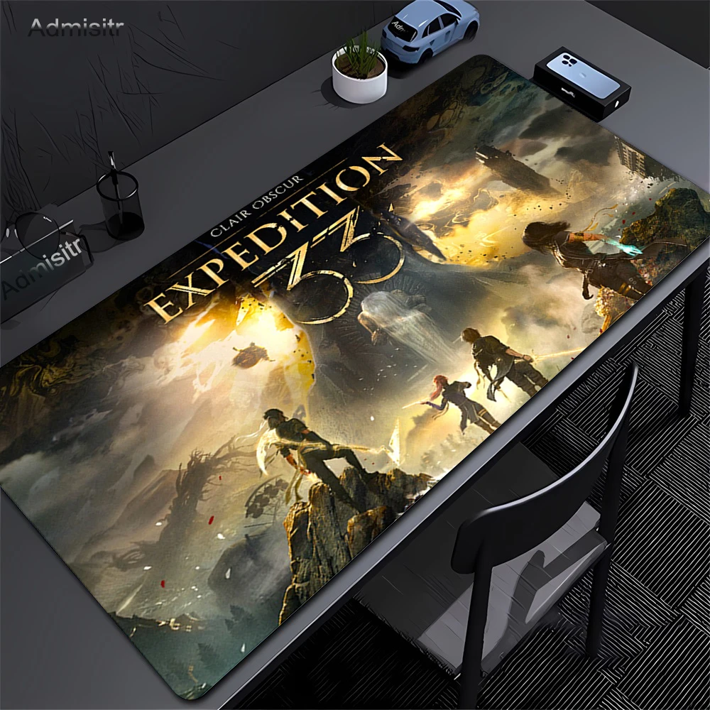 

Clair Obscur Expedition 33 Mouse Pad Keyboard Mouse stitch Mousepad Large Game Desk Mats Gaming Accessories PC Parts XXL 90x40cm