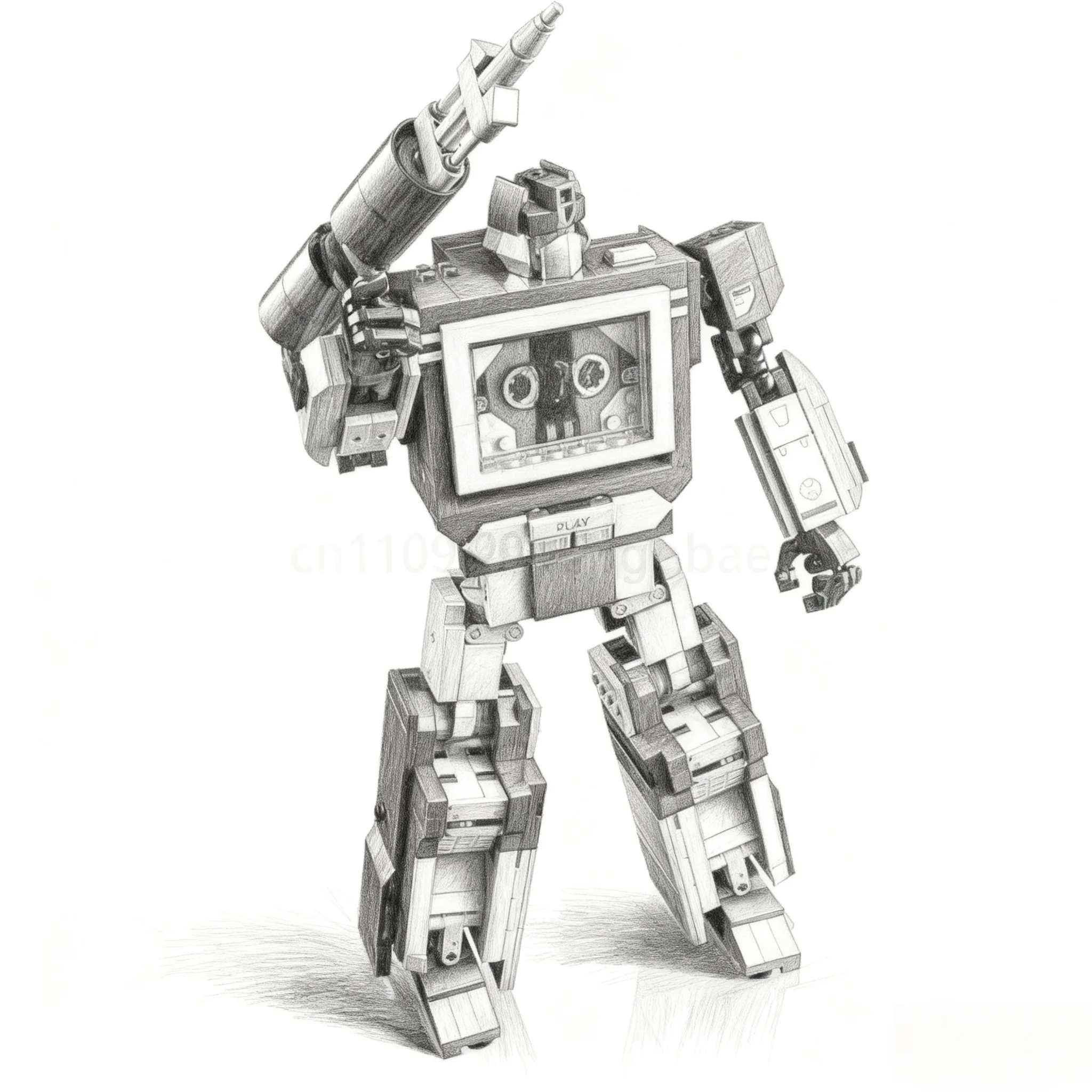 1505 peças blocos de construção criativos modelo robô azul, como presentes de aniversário para crianças, ação de graças e presentes de natal