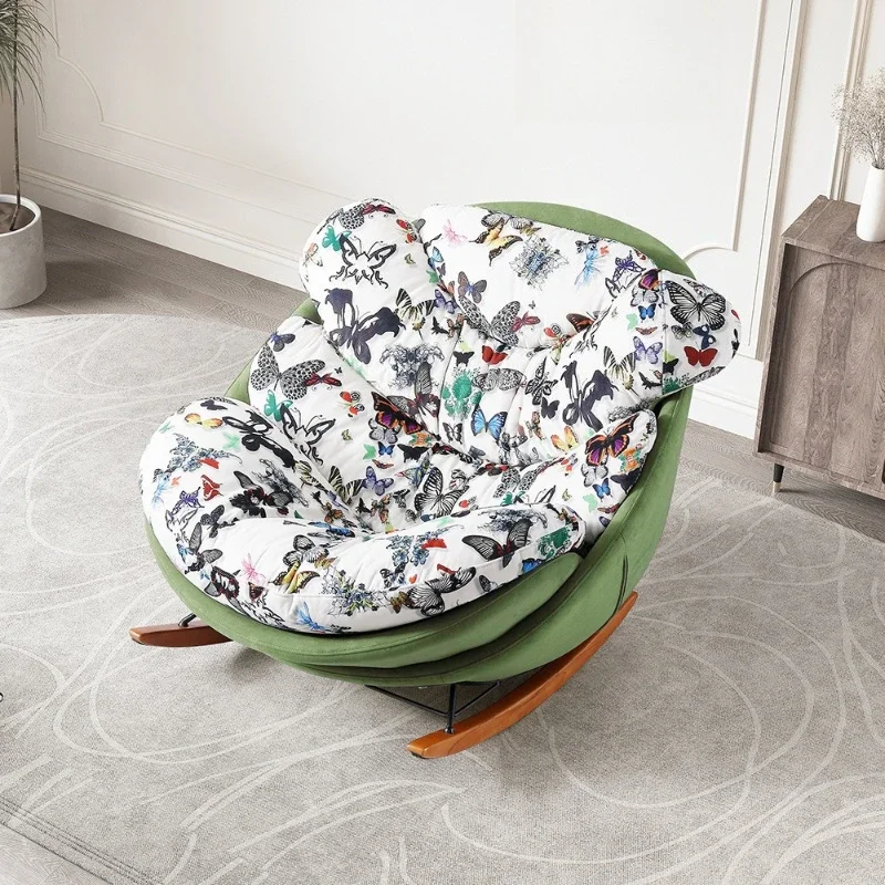 

Single sofa Italian single chair Living room leisure chair Lamb wool modern minimalism