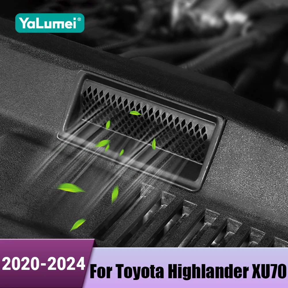 Auto Motor Lufteinlass Maske Fall Abdeckung Trim Aufkleber Zubehör Für Toyota Highlander XU70 Kluger 2020 2021 2022 2023 2024 Hybrid