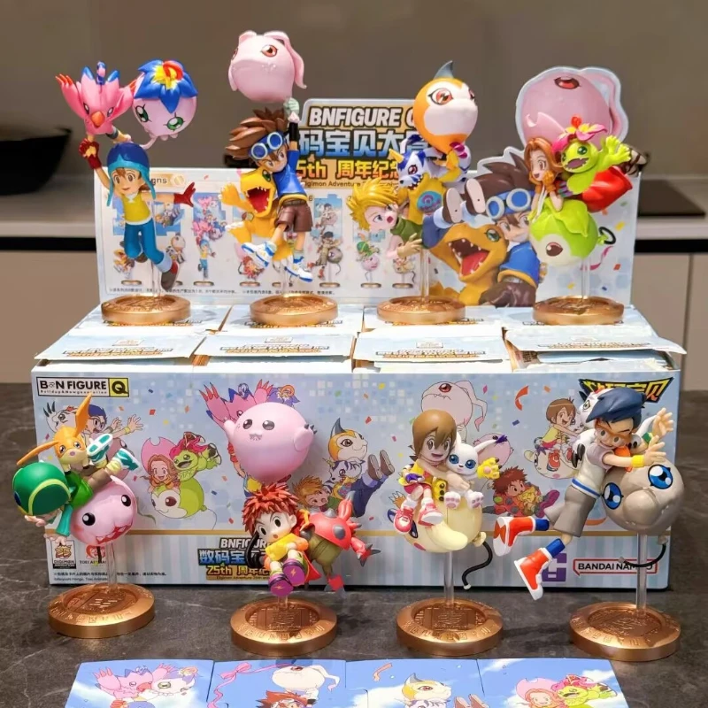 本物のデジモンアドベンチャー 25 周年記念ブラインドボックスおもちゃ