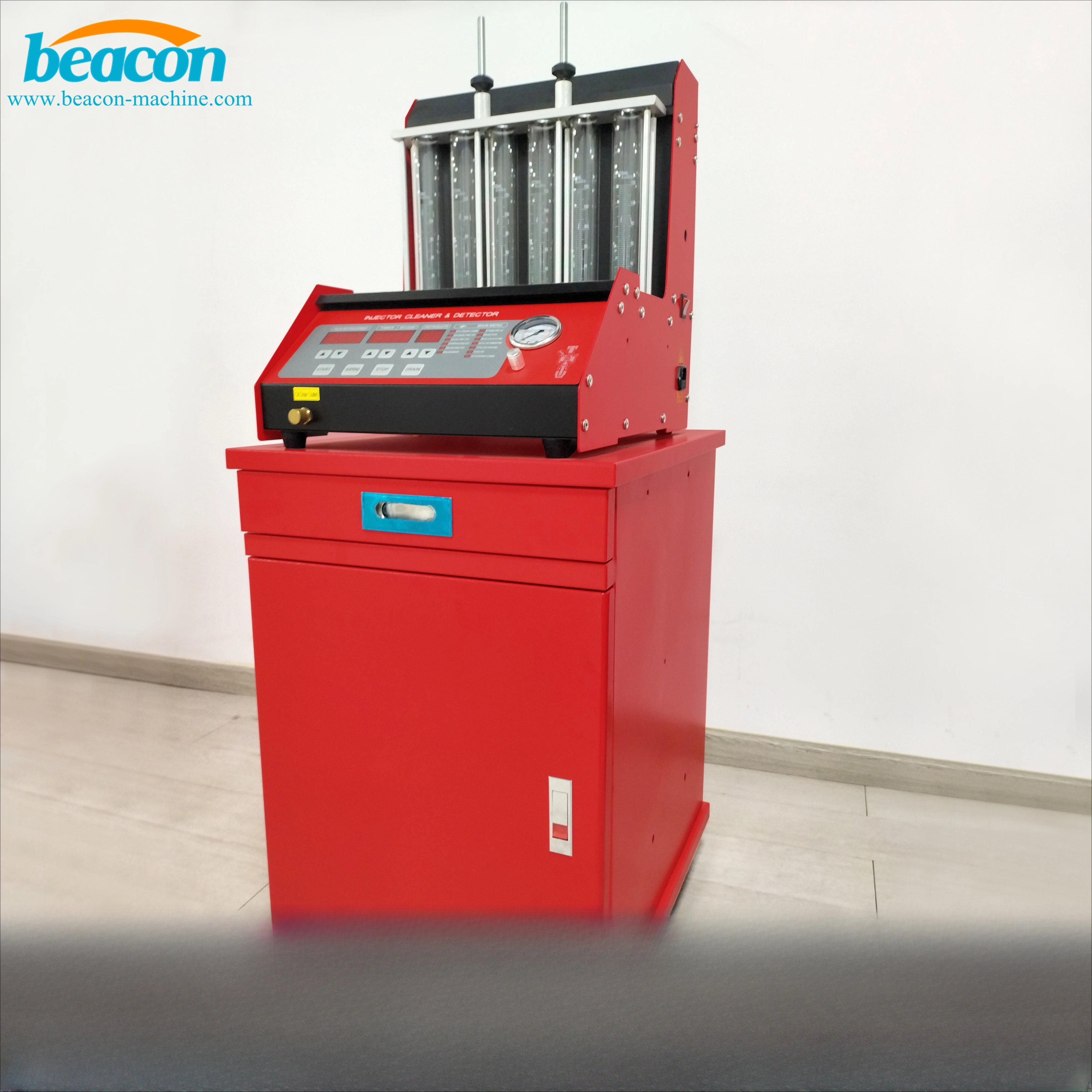 Factory direct sales：BC-6C 6 Cylinders Petrol Injector Tester Ultrasonic Cleaner  Fuel Injector Cleaning and Testing