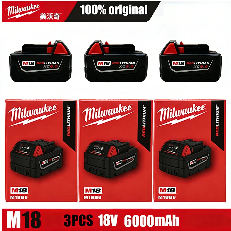 

Milwaukee M12B6 12V 5.0/6.0Ah REDLITHIUM™ Battery – Built for Cold, Durable & Long-Lasting Power on Jobsites