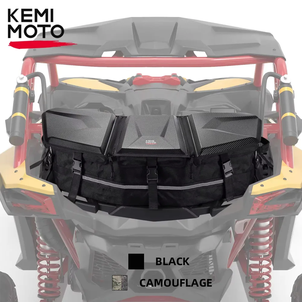 715002923 UTV/ATV Rear Rack Cargo Storage Bag for Can-am Maverick X3 Max 1000 Outlander Renegade 500 650 800 G2/G2S