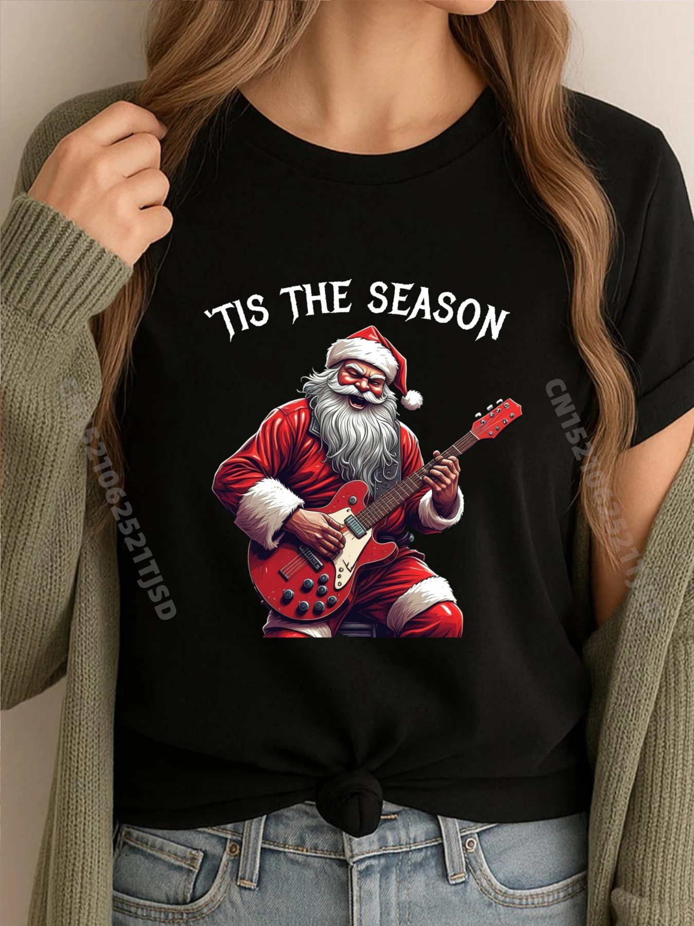 

Tis The Season Санта-Рождественский любовник папа 6285, большие и высокие футболки, мужские футболки, топы, футболки, подарок