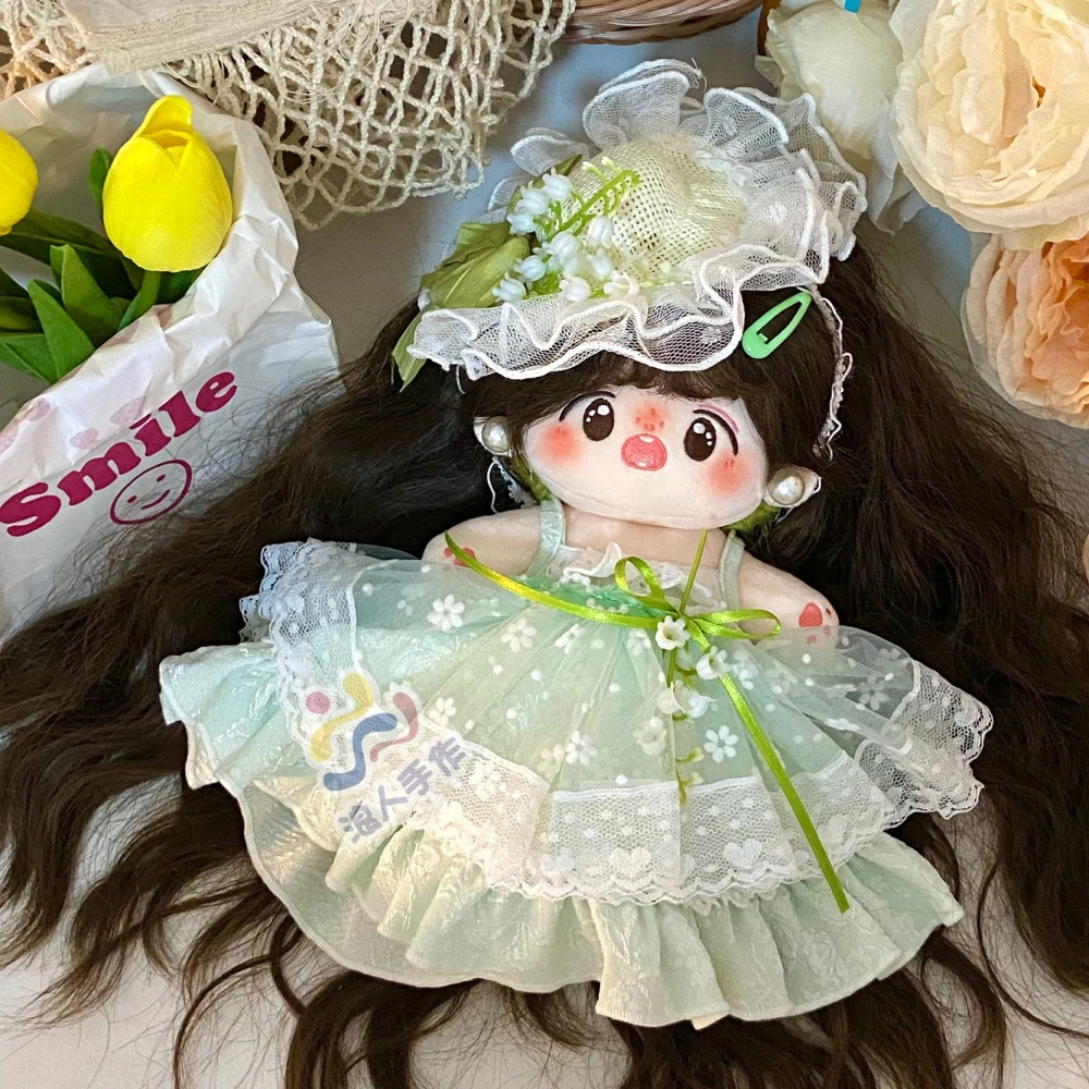 Lilyan series dresses, 20cm cotton doll clothes, complete set of doll clothes and dresses view 4