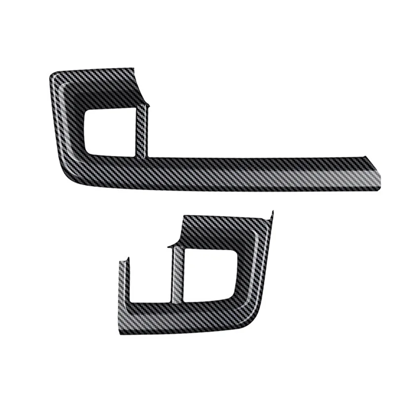 

Classy-Car Dashboard LH&RH Water Cup Holder Frame Center Console Trim Strips For Honda FREED AIR CROSSTAR 2024 Carbon Fiber