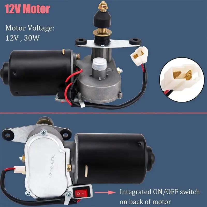 G7NA Quick Response Universal-Wischermotorbaugruppe mit 1-Liter-Sprühflasche für ATV, UTV und Side-by-Side-Fahrzeuge 425751 – Detail 4