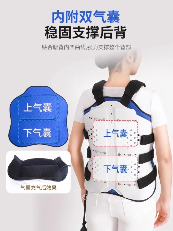 Moderate thoracolumbar spine fixation brace, lumbar compression fracture rehabilitation brace, spinal lumbar support bracket