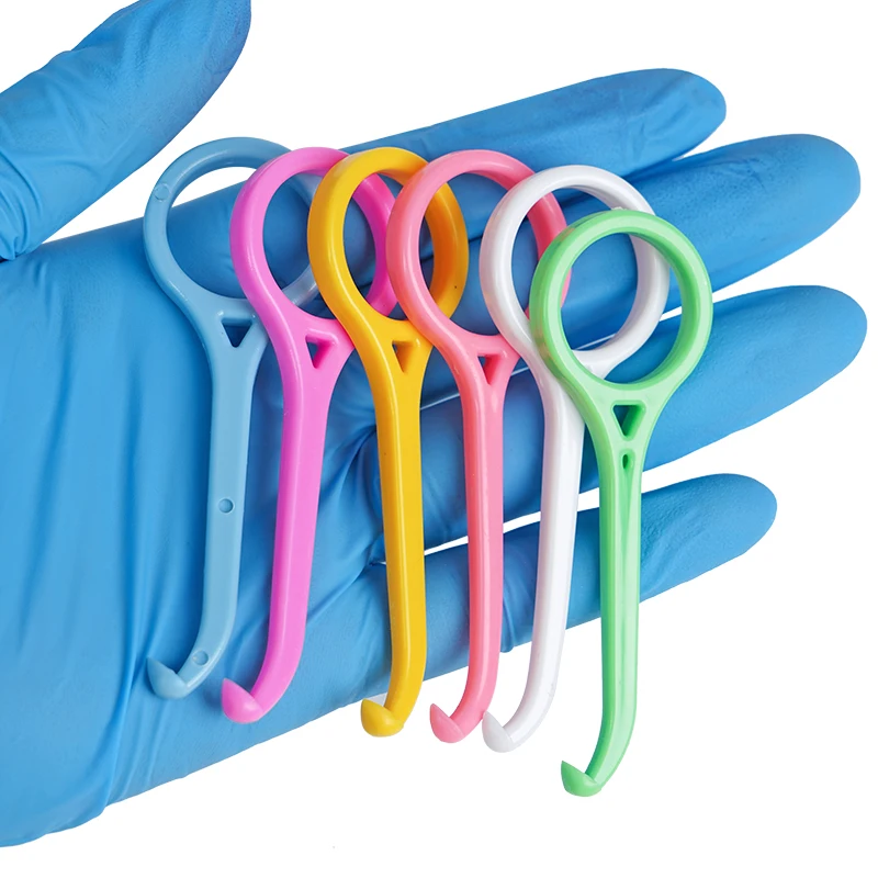 3pcs Dental Removal Plastic Hook Remove Invisible Removable Braces Tool Orthodontic Aligner Clear Aligner Oral Care