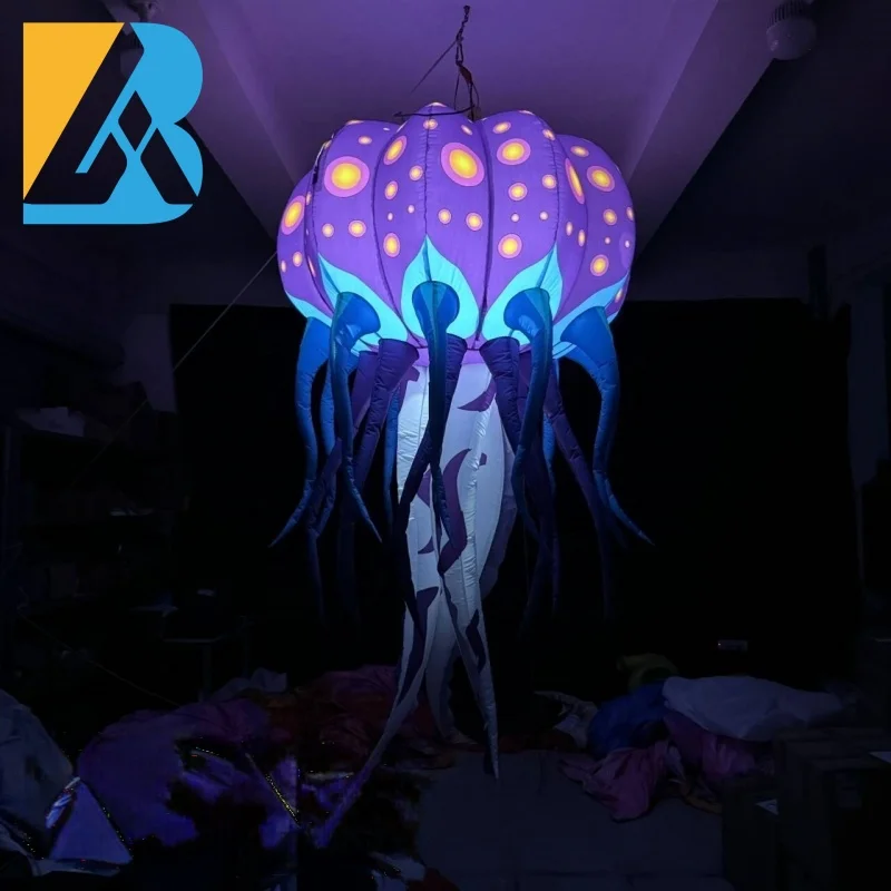 

Custom Built Stage Decorative Giant Inflatable Jellyfish Balloon for Event Party Toys