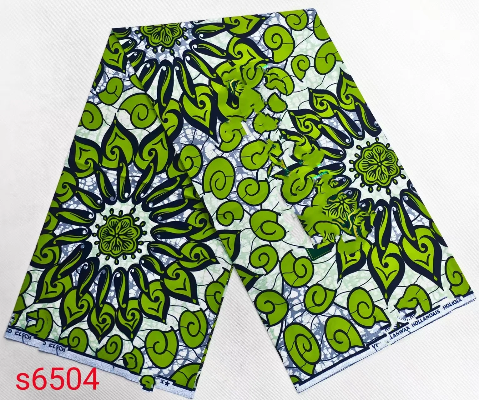 Nigeryjskie tkaniny afrykańskie typu supe-wax z nadrukiem, wysoka jakość, idealne do patchworku, nowy styl, materiał na odzież i dekoracje wnętrz, TT65-12, rok 2025.