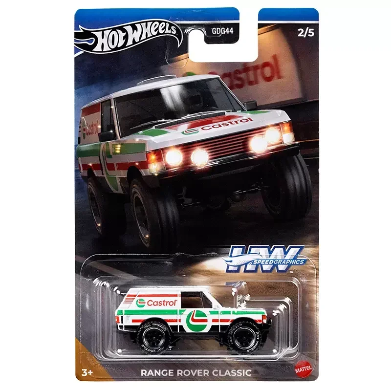 Original Hot Wheels Premium Hw Speed Graphics Car 914 Ble-air Mazda Range Rover Classic Civic Boys Toys 1/64 Metal Model Voiture