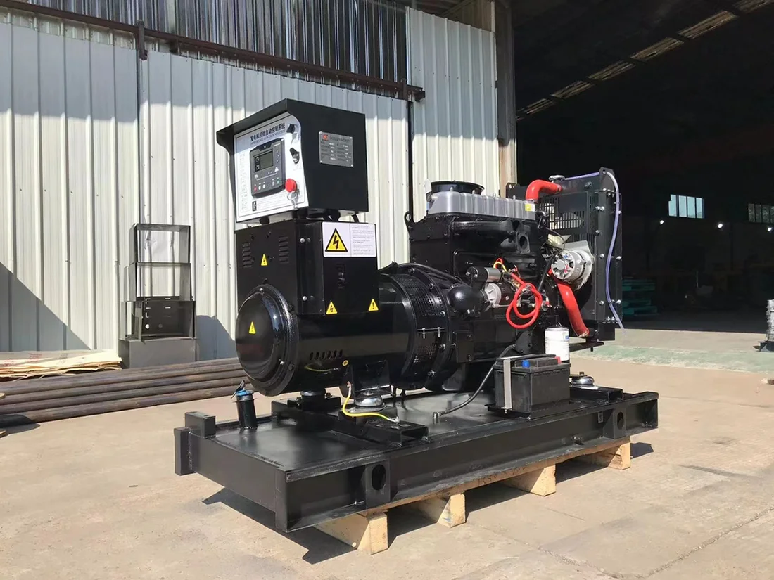 30KW 380V 3 Phase 50HZ Brushless Diesel Generator Sets for Households Low Noise with Safety Protection System