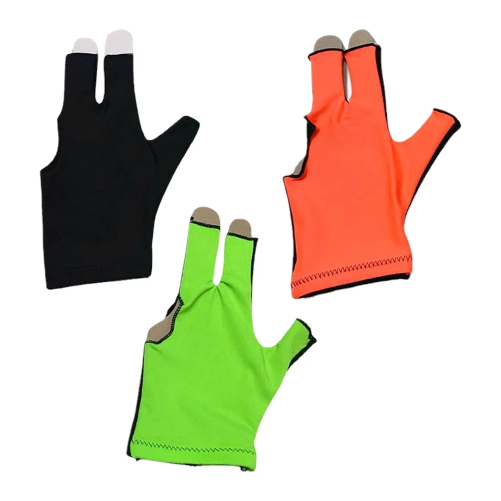 

3 Fingers Billiard Glove Show Gloves Cue Billiard Trainer Nonslip Snooker Cue