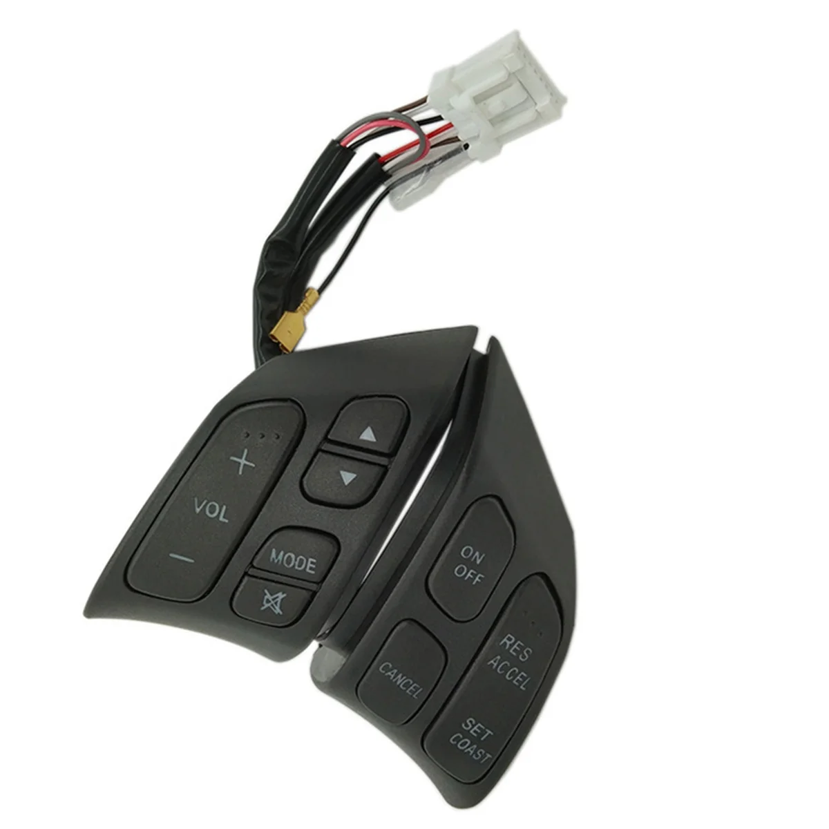 

BS3E-66-4M0 Car Steering Wheel Volume & Cruise Control Multimedia Switch Button for Mazda 3 2006-2009 Audio MID Switch