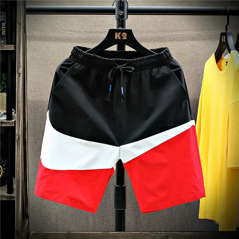 Sommer Shorts Hosen Männer Casual Knie-Länge Oversize Breite Lose Hip Hop Hosen Fitness Strand Sport Laufschuhe Große Größe joggers