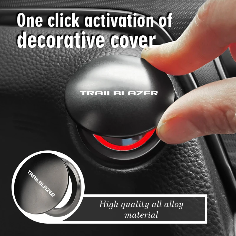 Bouton de démarrage et d'arrêt sans clé pour voiture, interrupteur d'allumage du moteur à un clic pour Chevrolet Colorado Aveo Trailblazer Lacetti Volt Spark