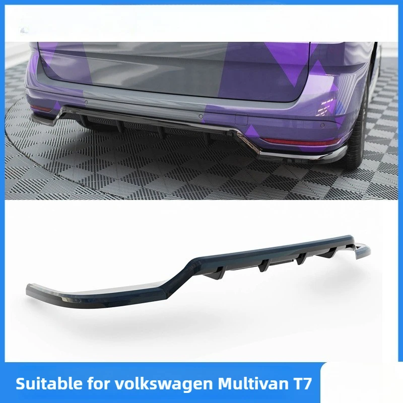 

Suitable for Volkswagen Multivan T7 Rear Lip bumper spoiler diffuser body kit