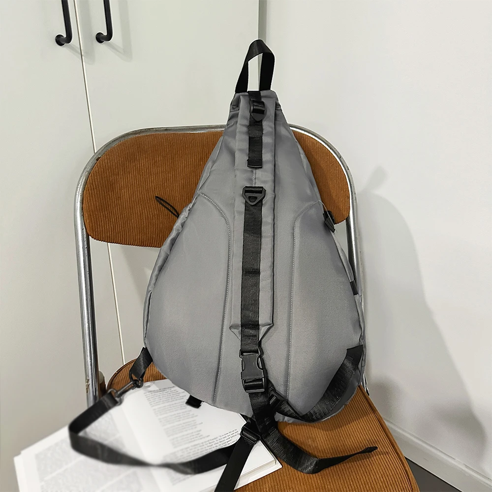 Teardrop Sling Backpack, Functional Crossbody Chest Bag, Large Capacity Adjustable Strap Multi‑Color, for Outdoor Trip City