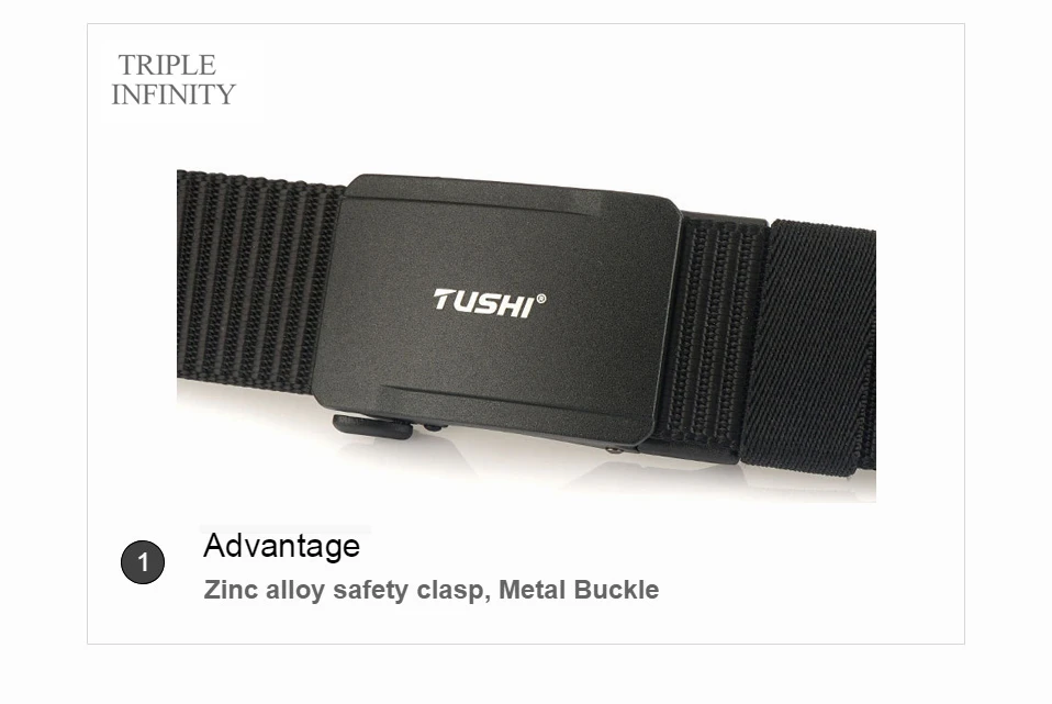 New Metal Automatic Buckle Nylon Tactical Belts For Men Adjustable Trousers Waistband Outdoor 3.8cm Width Sports Belt Quick Dry