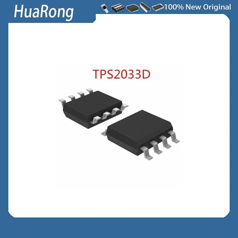 10Pcs/Lot  TPS2033DR  TPS2033D TPS2033 2033 SOP-8   TLP124BV SOP4    PS222S PS222 SOP-14