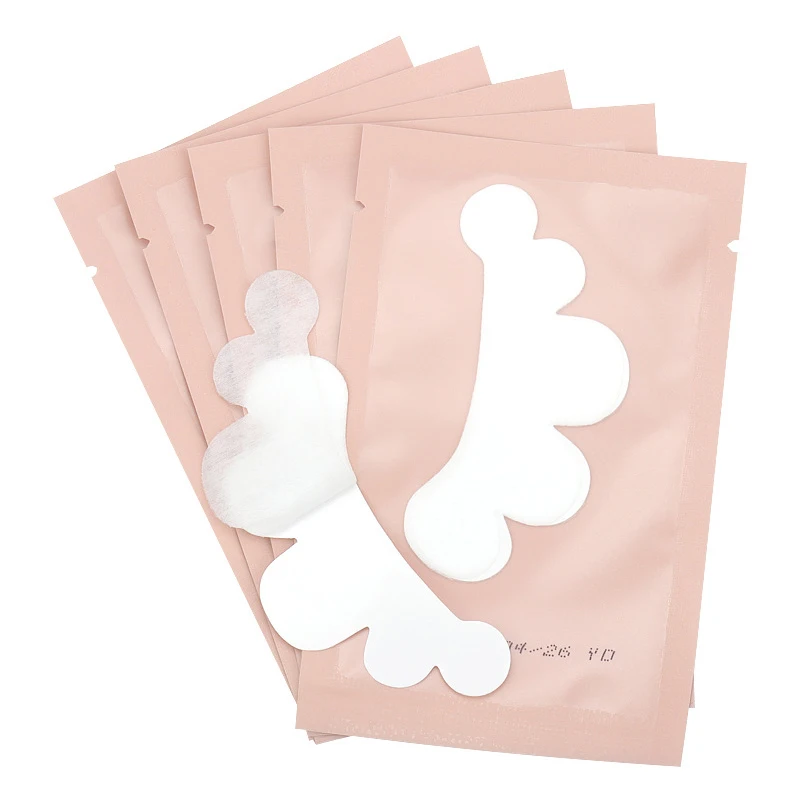 50Pairs Eyelash Pad Gel Patch Grafted Under the Eyelashes Two Styles False Eyelash Extension Paper Sticker Make Up Tools