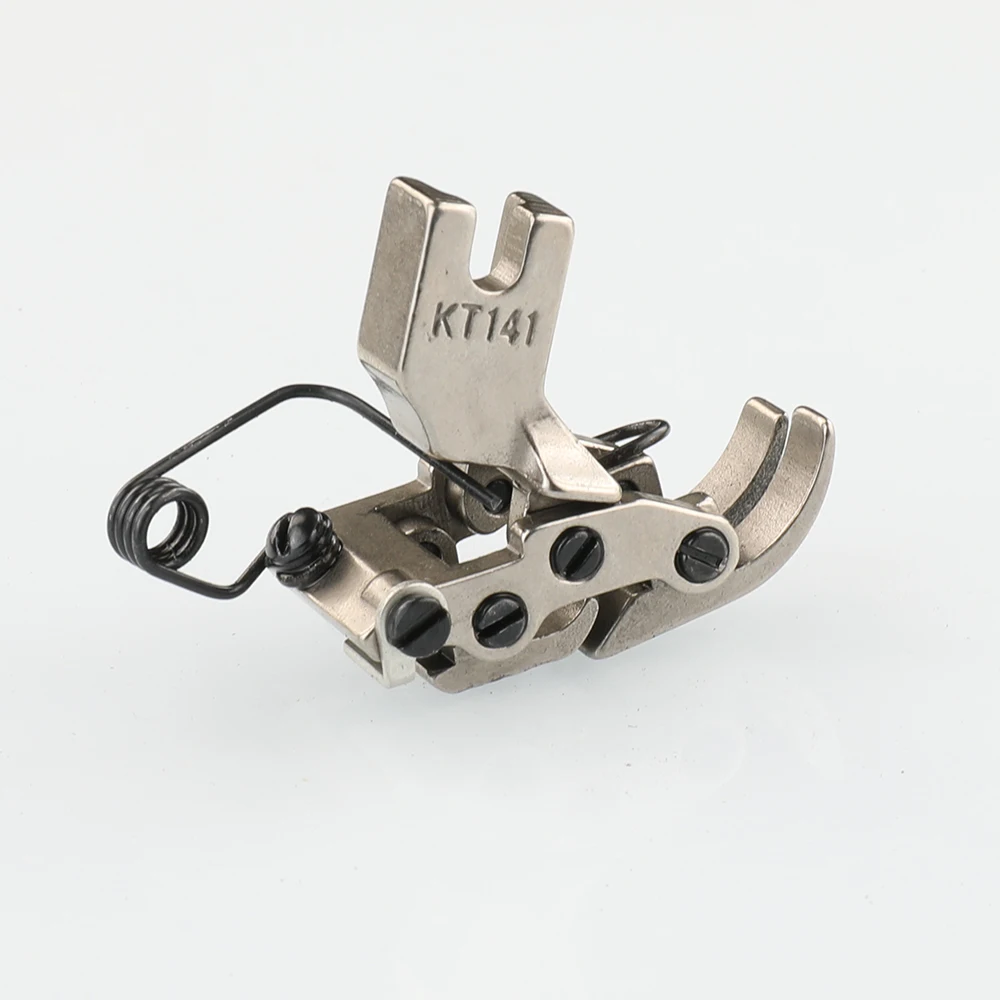 KT141 Hinged Presser Foot Fit Lockstitch Sewing Machine Front&Rear Interaction Through Cross Seam Extra-Thick Fabric Sewing Foot