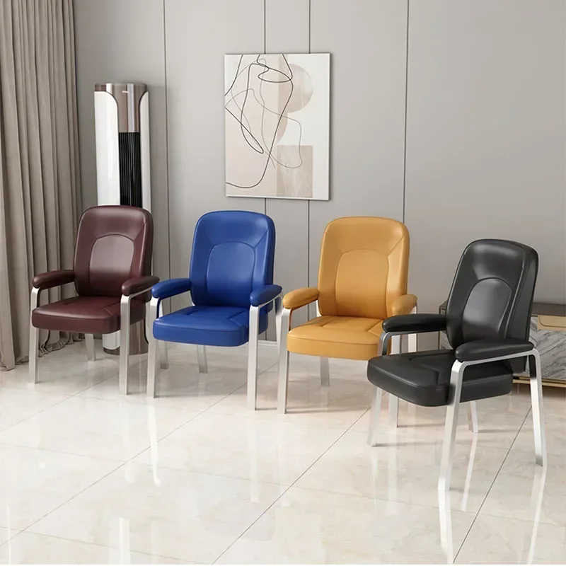 Chaise pivotante ergonomique bureau repose-jambes tabouret fauteuil individuel Massage bas enfants meubles en plastique maison inclinable relaxant paresseux