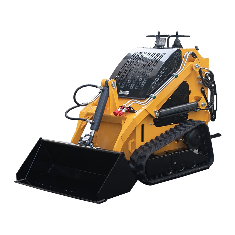 Mini chargeur personnalisé, agriculture verger Europe, inondation, mini chargeur de direction antidérapant, 900kg à vendre