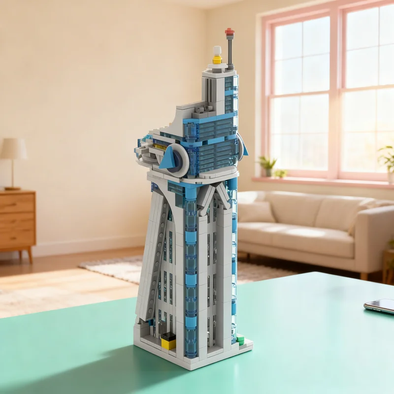 580pcs-moc-super-heroes-marvelal-superhero-mini-revenge-tower-model-building-blocks-toys-display-craft-creative-collection-diy