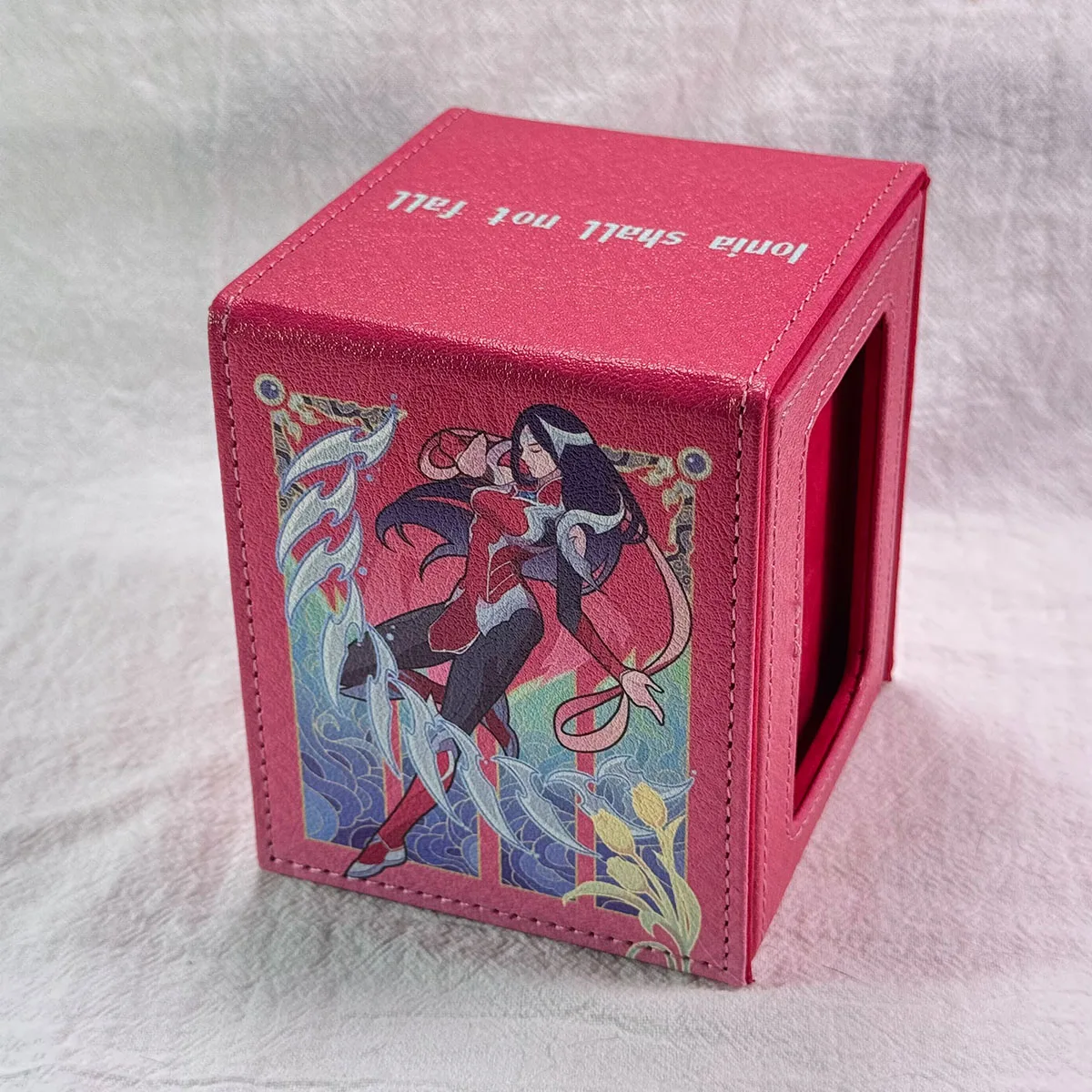 ws-opcg-ptcg-tcg-diy自作女神ストーリー-イレリアカード収納ボックス-イレリアレザーコレクションカード保護ボックス-ギフト