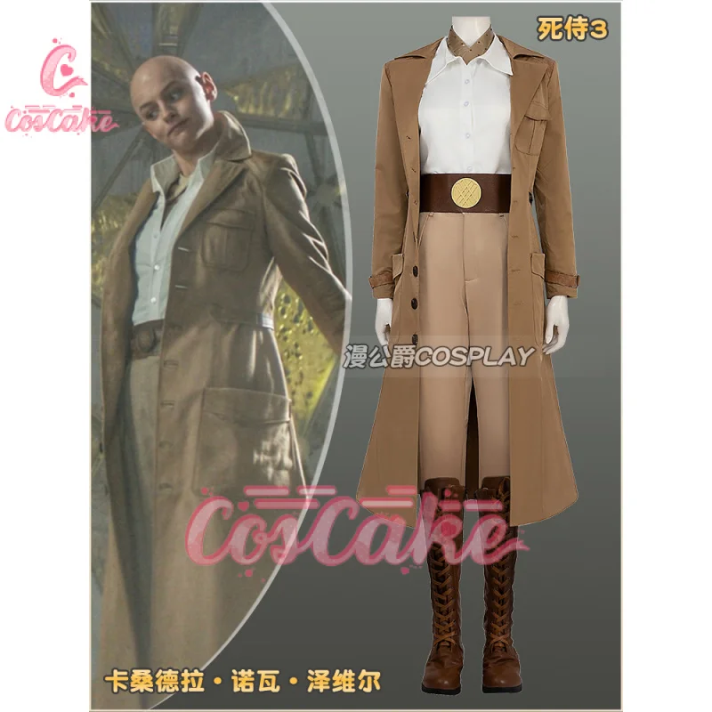 New xmeng Cassandra Nova Xavier cosplay costume shirt pants coat belt necklace boots to choose custom made