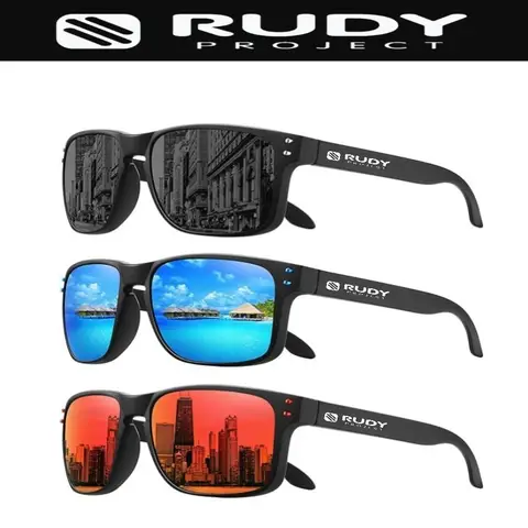 RUDY PROJECT 사이클링 안경 야외 스포츠 자전거 안경 선글라스 UV400 렌즈는 안경 케이스와 함께 선택할 수 있습니다.